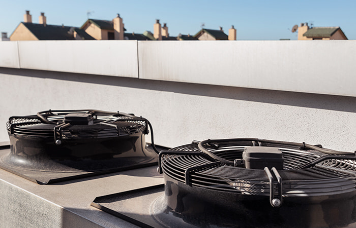 Compact EC axial fans for Air Handling Units (AHU) Compact EC axial fans for Air Handling Units (AHU)