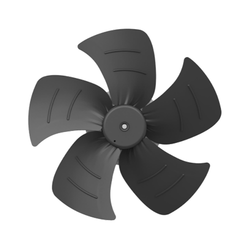 450mm Low-noise Carbon Steel Blade EC Axial Fan For HVAC